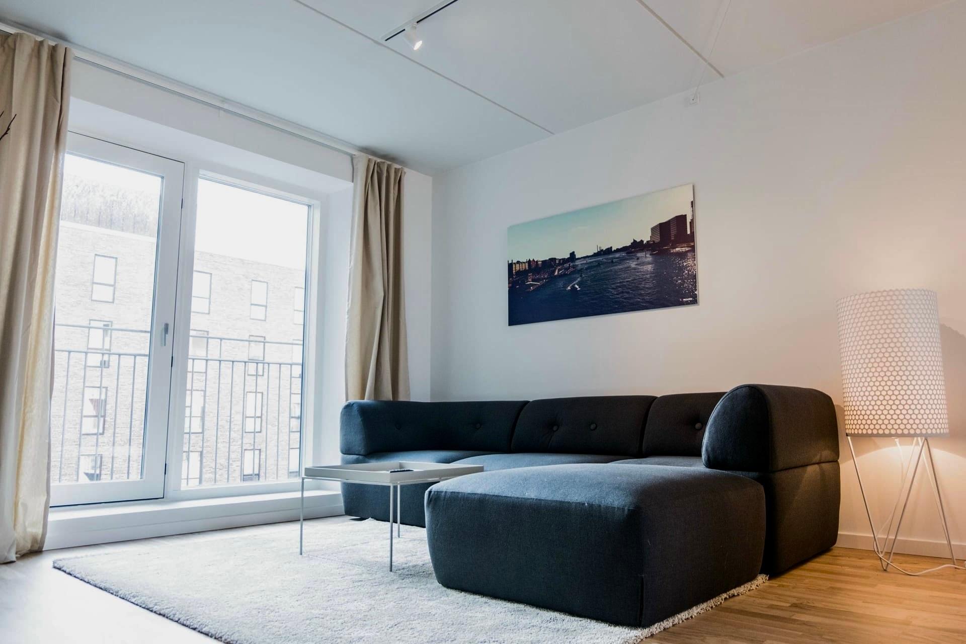 Livingroom of a Copenhagen apartment
